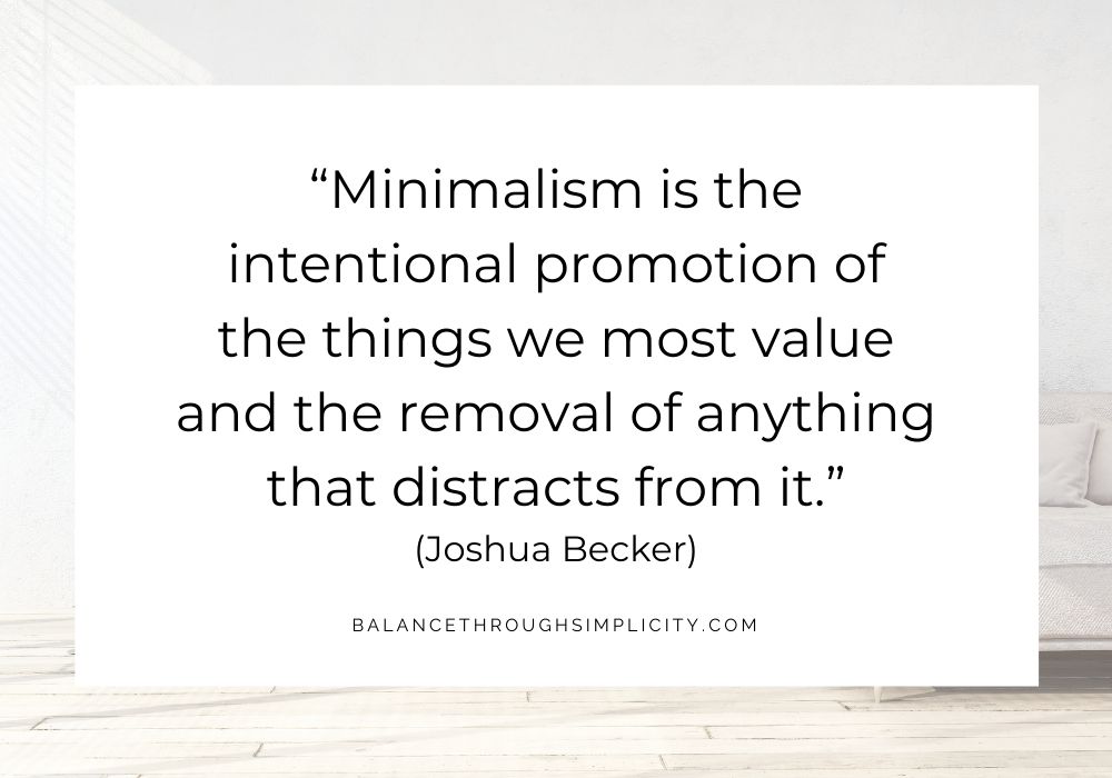 What is minimalism