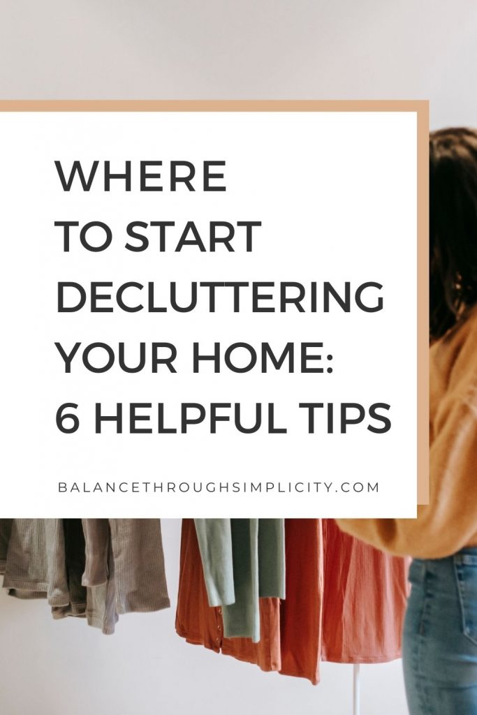 Where to start decluttering your home