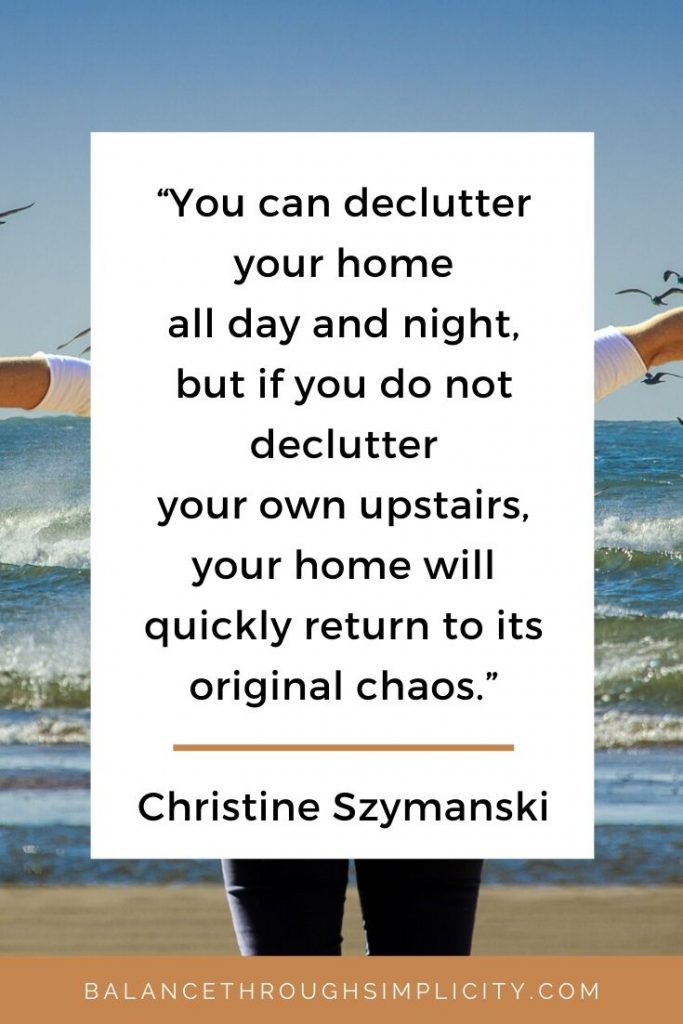 How to declutter your mind