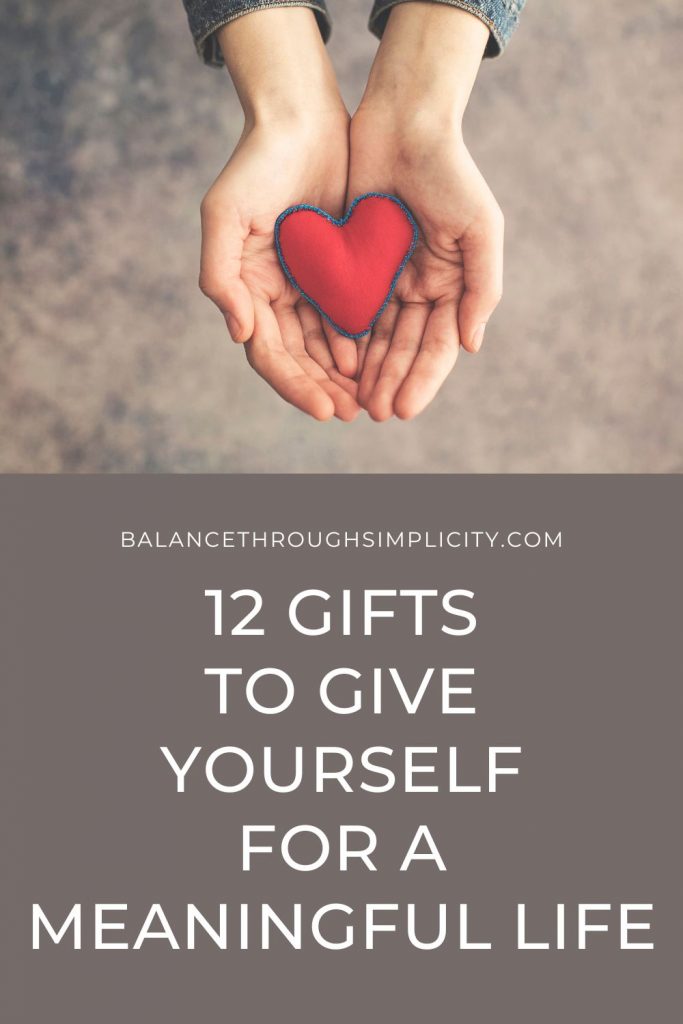 12 Gifts to Give Yourself