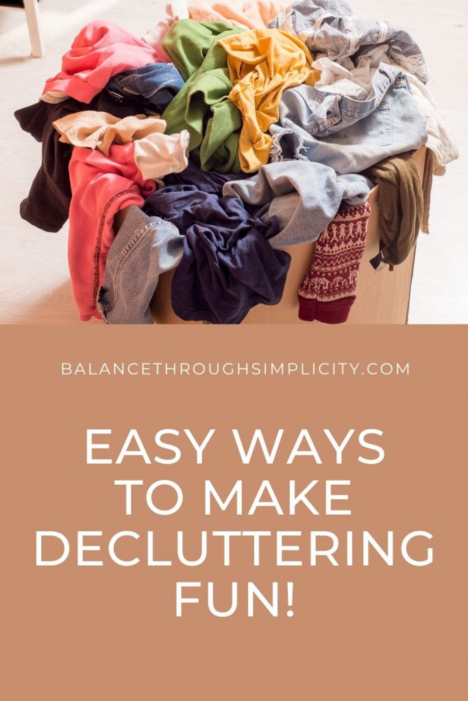 How to make decluttering fun