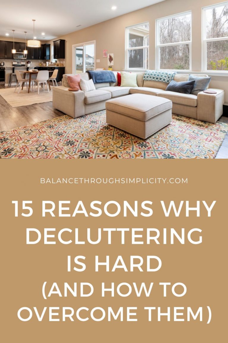 Decluttering Problem 15 Reasons Why Decluttering is Hard (and Solutions)
