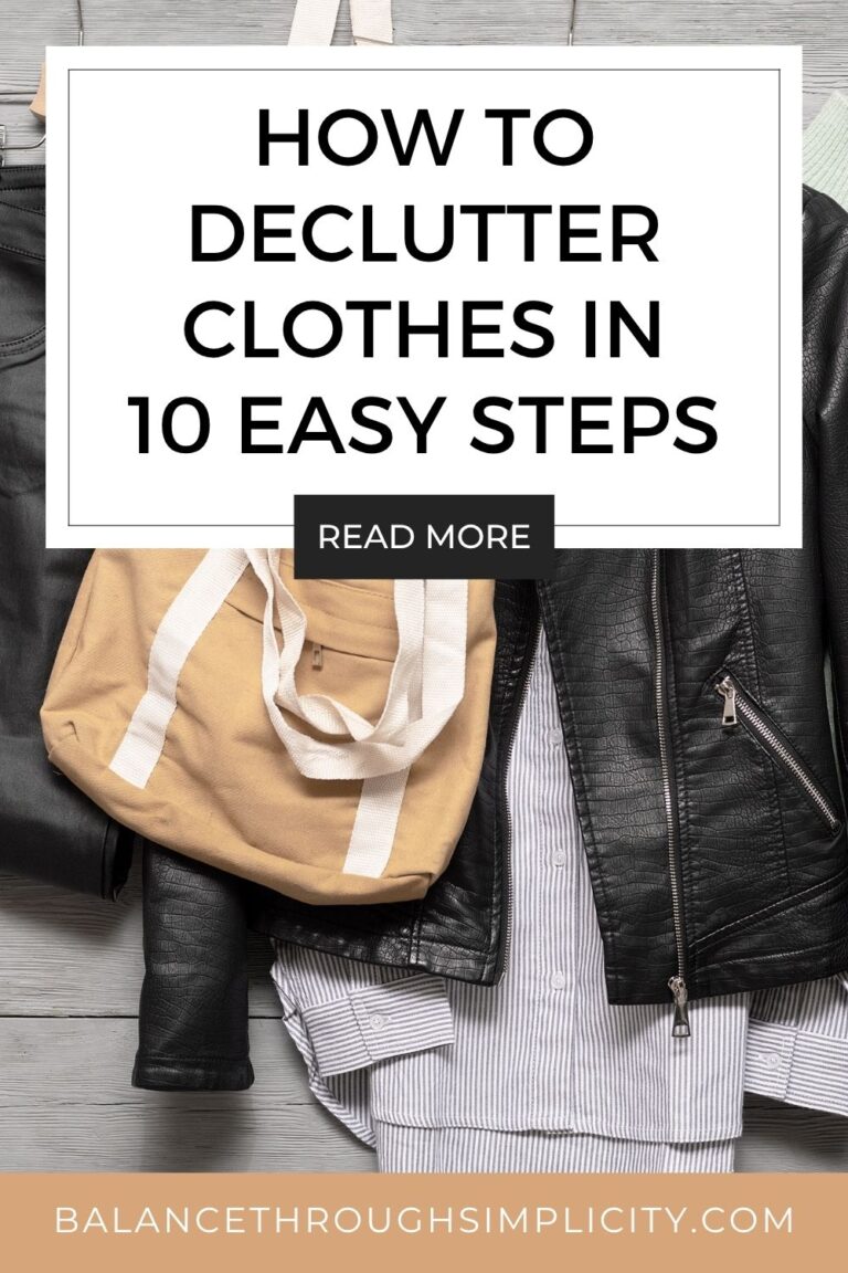 How to Declutter Your Clothes in 10 Simple Steps (2026 Edition)