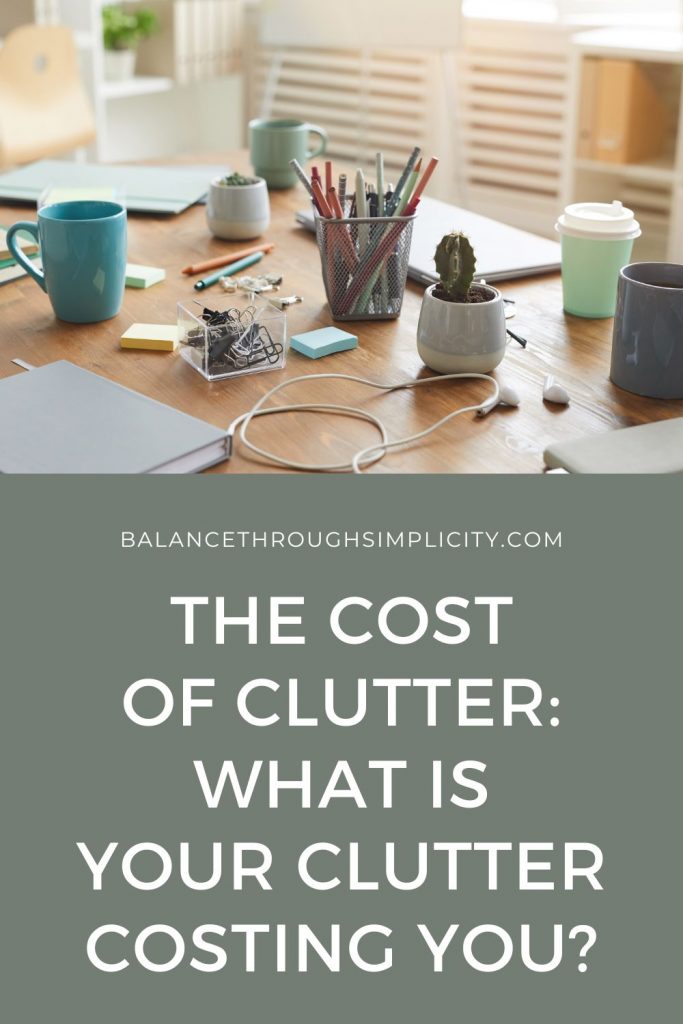 The Cost of Clutter