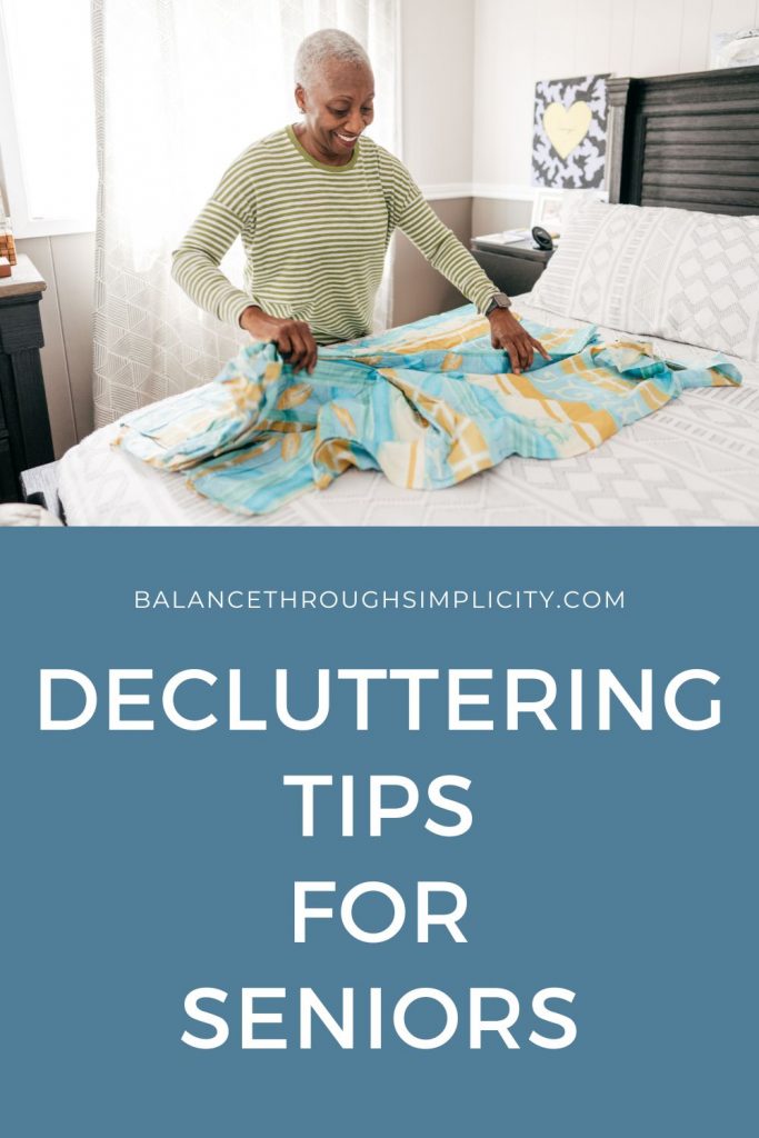 Decluttering tips for seniors
