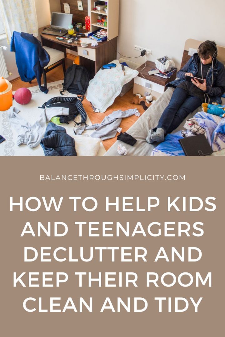 How to Help Kids and Teenagers Declutter