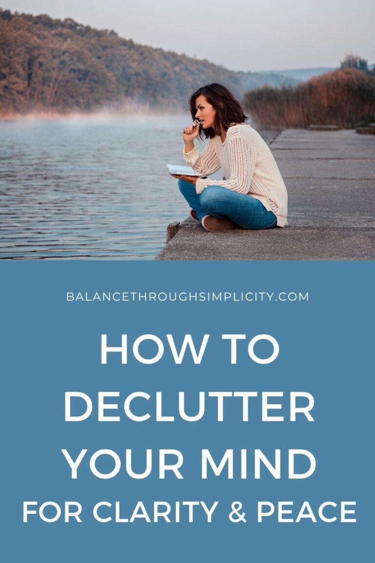 How to Declutter Your Mind for Clarity and Peace