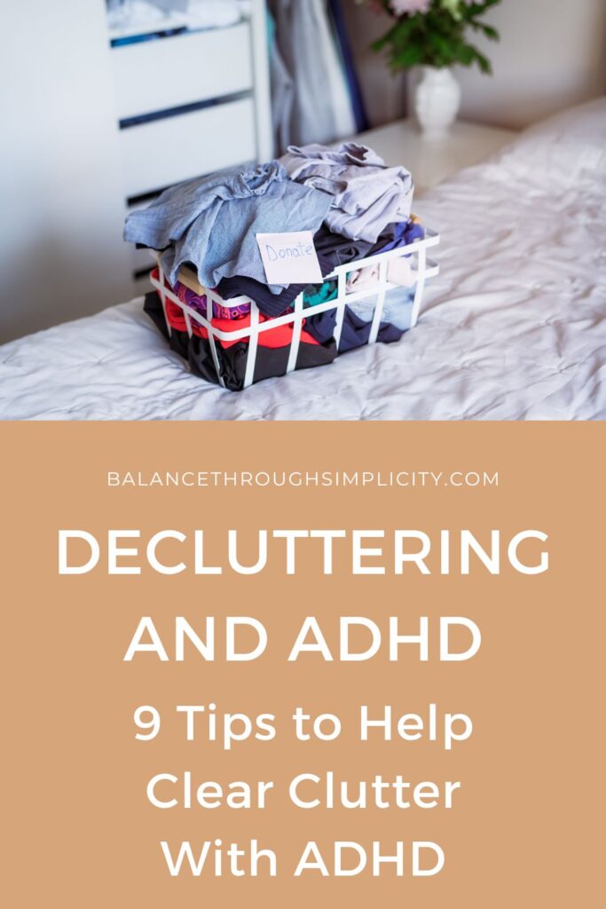 Decluttering and ADHD