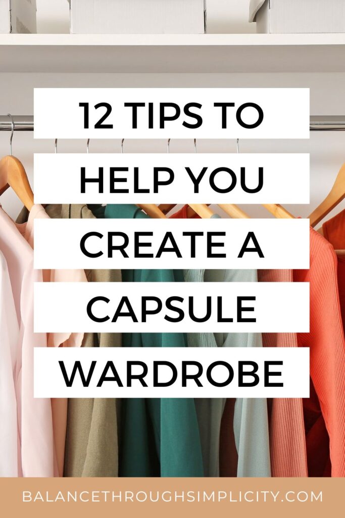 Capsule Wardrobe Tips