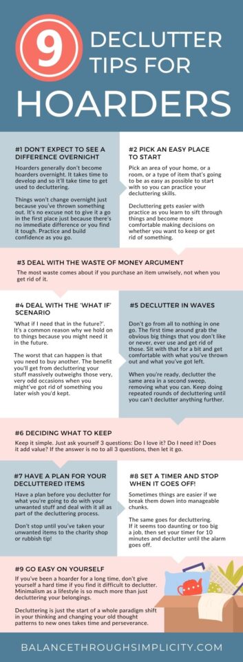 9 Decluttering Tips for Hoarders to Help You Get Rid of Stuff