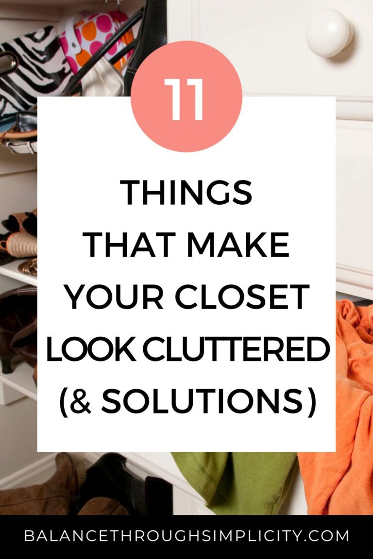 11 Things That Make Your Closet Look Cluttered (And How to Fix Them)