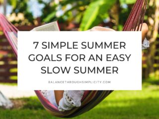7 Summer Goals