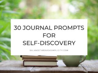 30 Journal Prompts for Self-Discovery