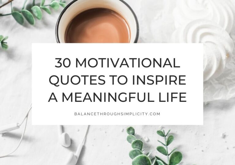30 Motivational Quotes