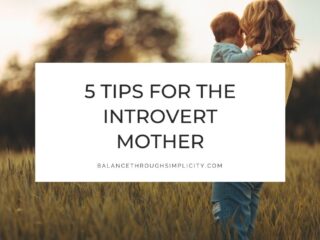 5 Tips for the Introvert Mother
