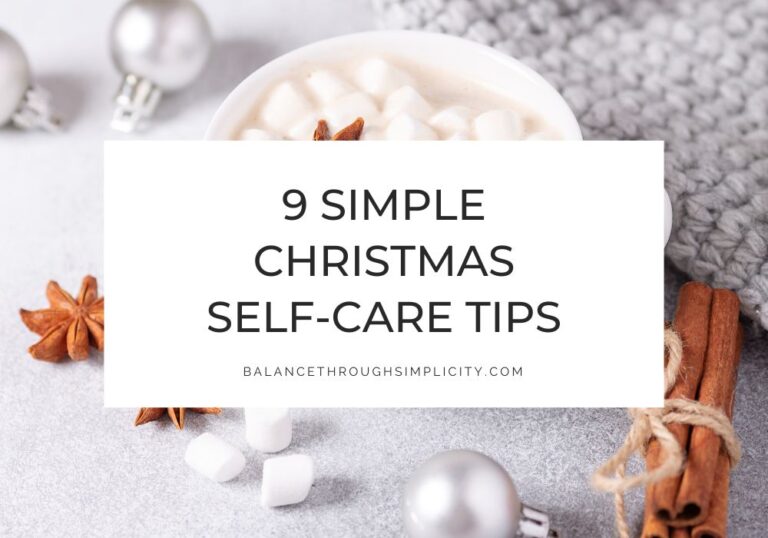 9 Simple Christmas Self-Care Tips