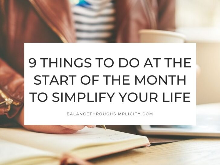 9 Productive Things to Do at the Start of Each Month