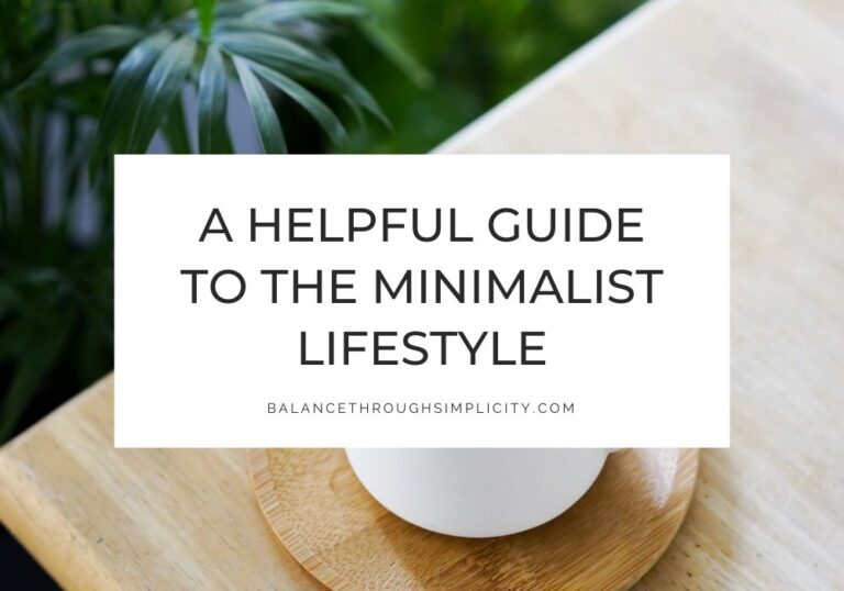 A Beginner's Guide to the Minimalist Lifestyle