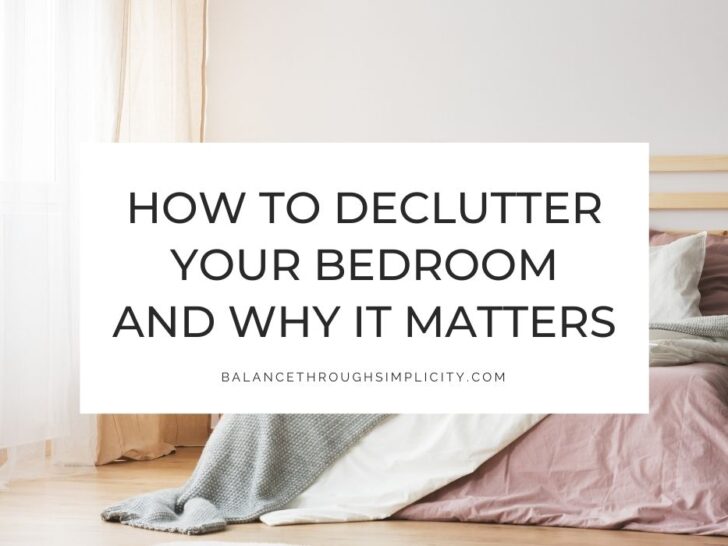 11 Ways to Declutter Your Bedroom and Why It Matters