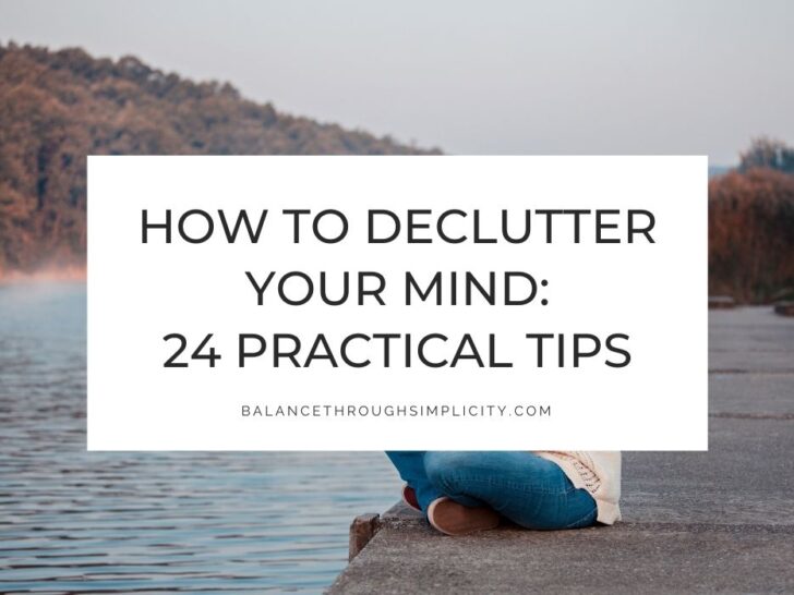 How to Declutter Your Mind for Clarity and Peace