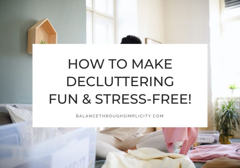 How to Make Decluttering Fun