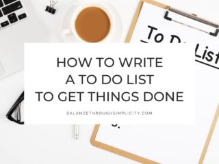 How to Write a Great To Do List