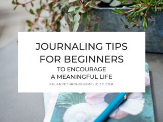 Journaling Tips for Beginners