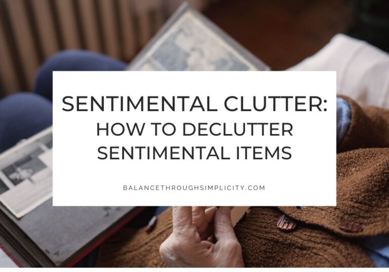 Sentimental Clutter