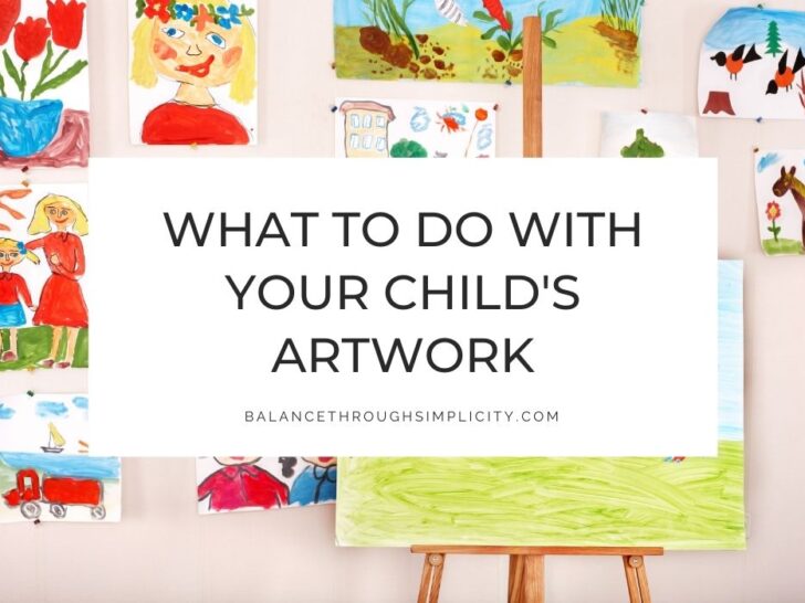 Decluttering Children&rsquo;s Artwork When You Want To Keep It All