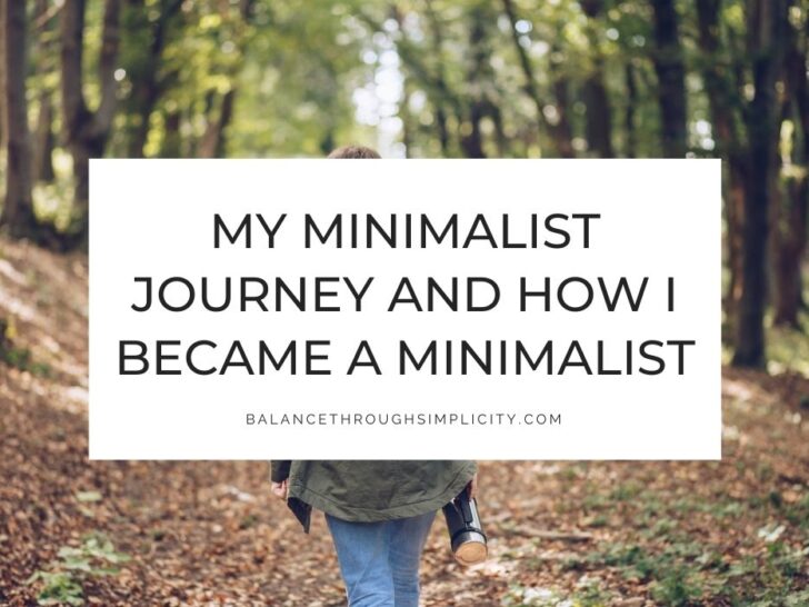 My Minimalist Journey: Steps to a Simple and Intentional Life