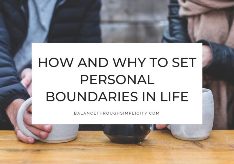 Boundaries