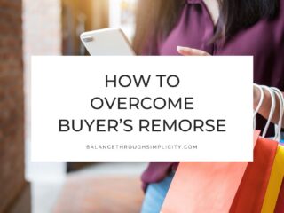 Buyer's remorse