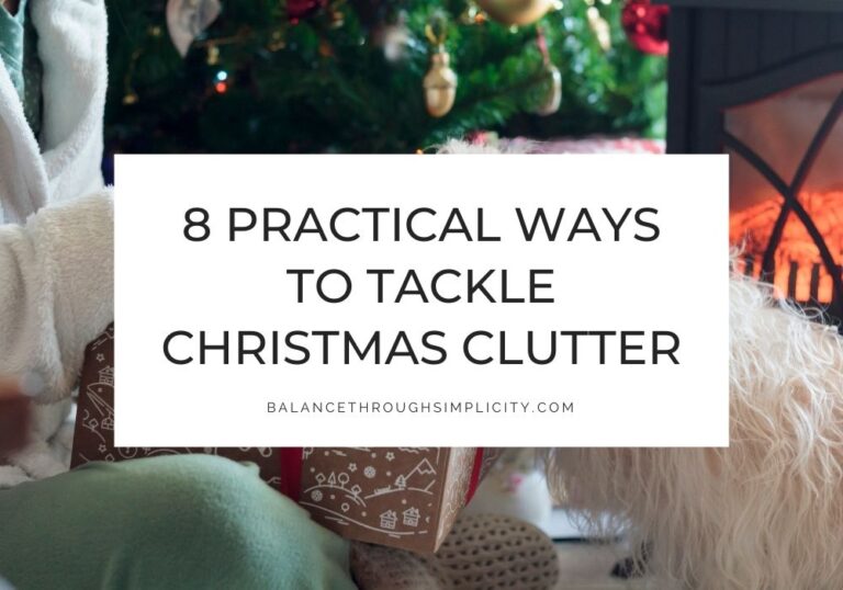 Christmas clutter