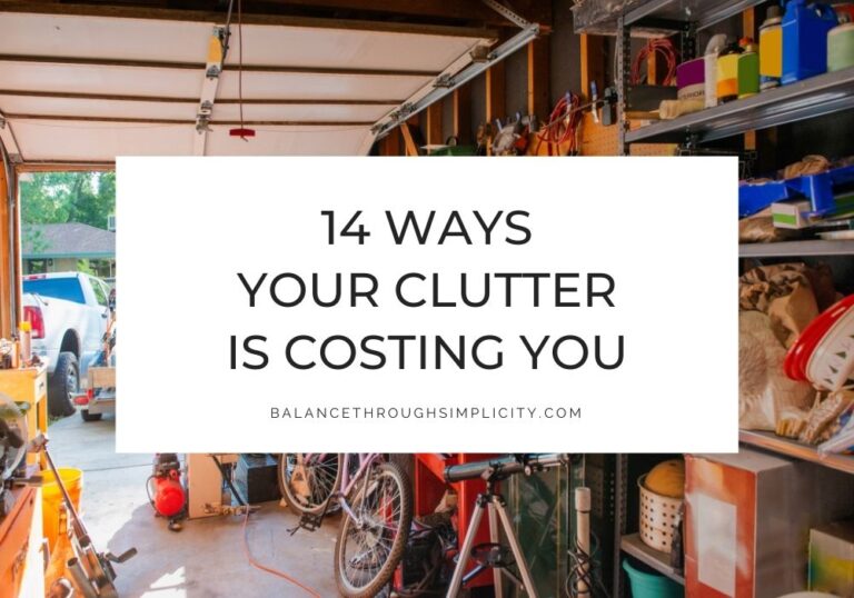 Cost of clutter