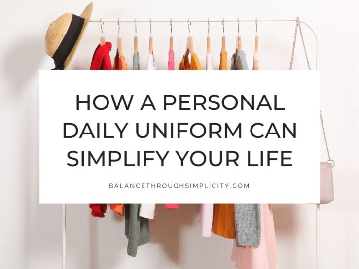 How a Personal Daily Uniform Can Simplify Your Life