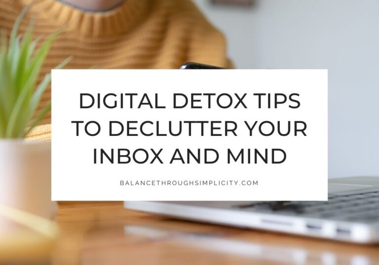 Digital detox