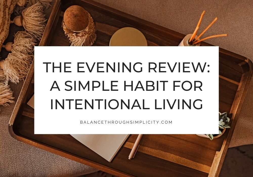 Evening review