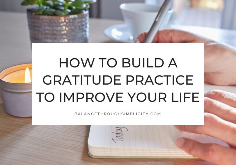 Gratitude practice