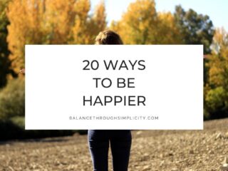 How to be happier