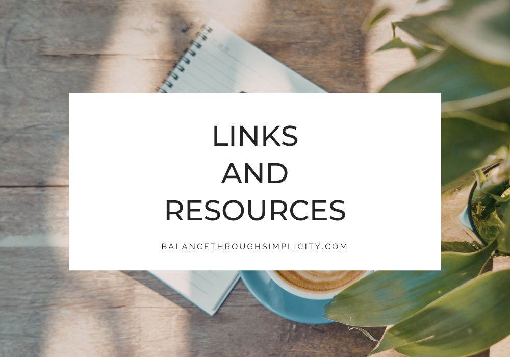 Links and Resources