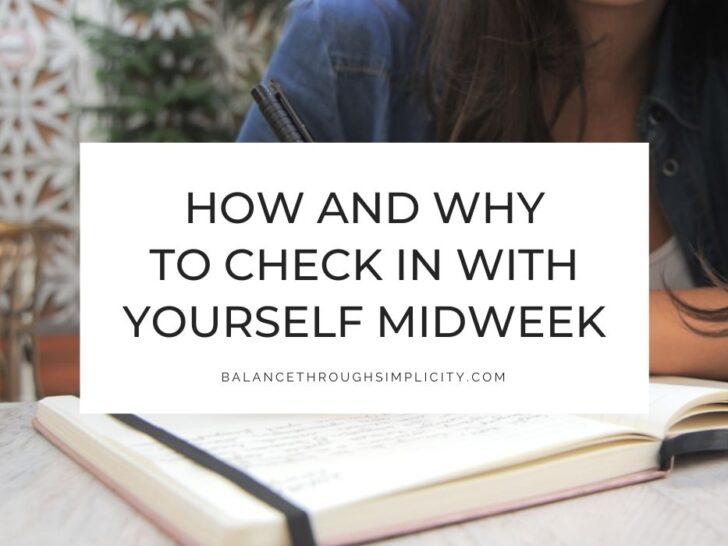 Mid-Week Check In: 10 Mindful Questions to Ask Yourself