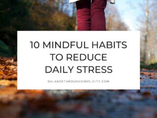 Mindful habits