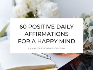 Positive affirmations