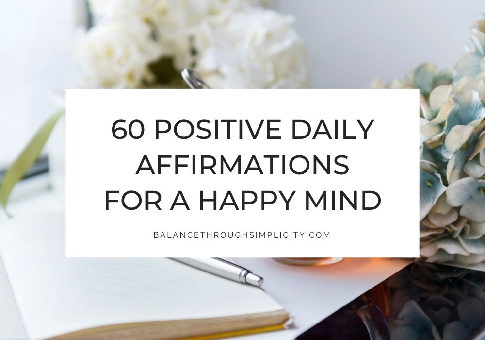 Positive affirmations