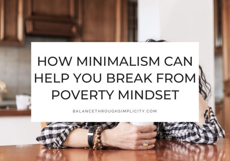 Poverty mindset