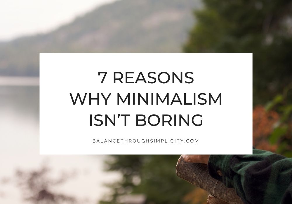 Reasons minimalism isn't boring