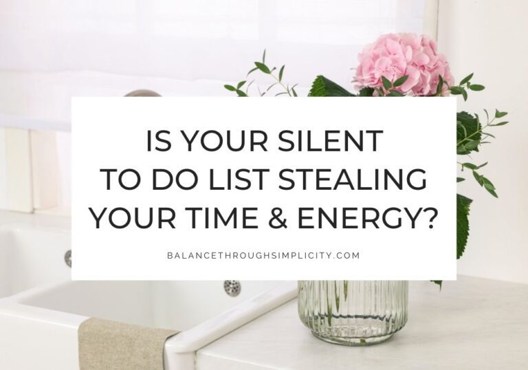 Silent to do list