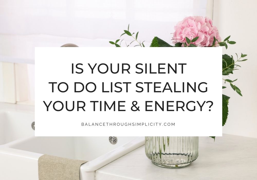 Silent to do list