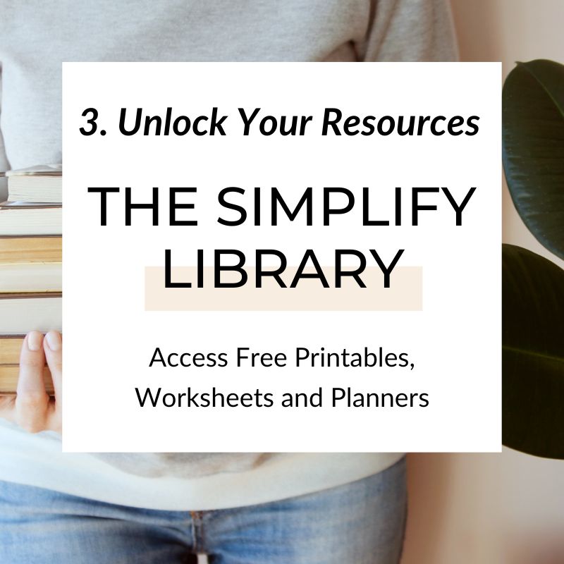 The Simplify Library Free Printables