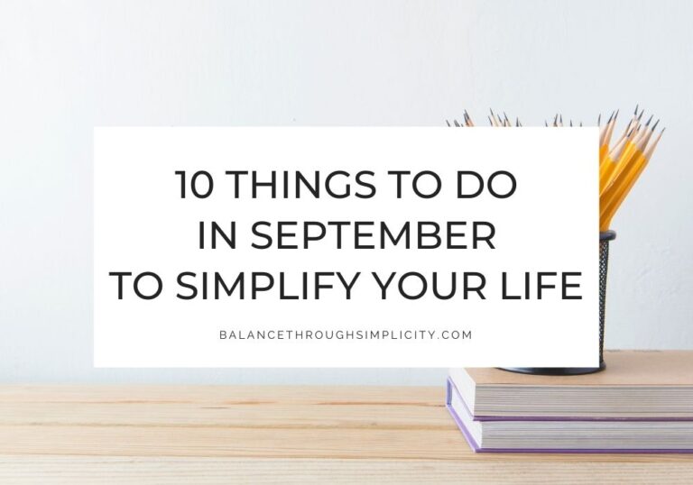 Things to do in September